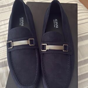 Alfani Men's Navy Loafers